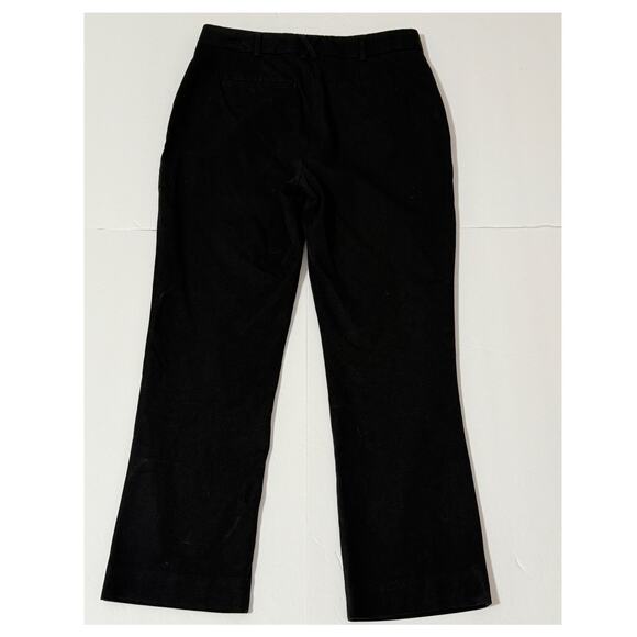 Maeve by Anthropologie Straight Leg Trousers, Black, Size 6 - Picture 2 of 7